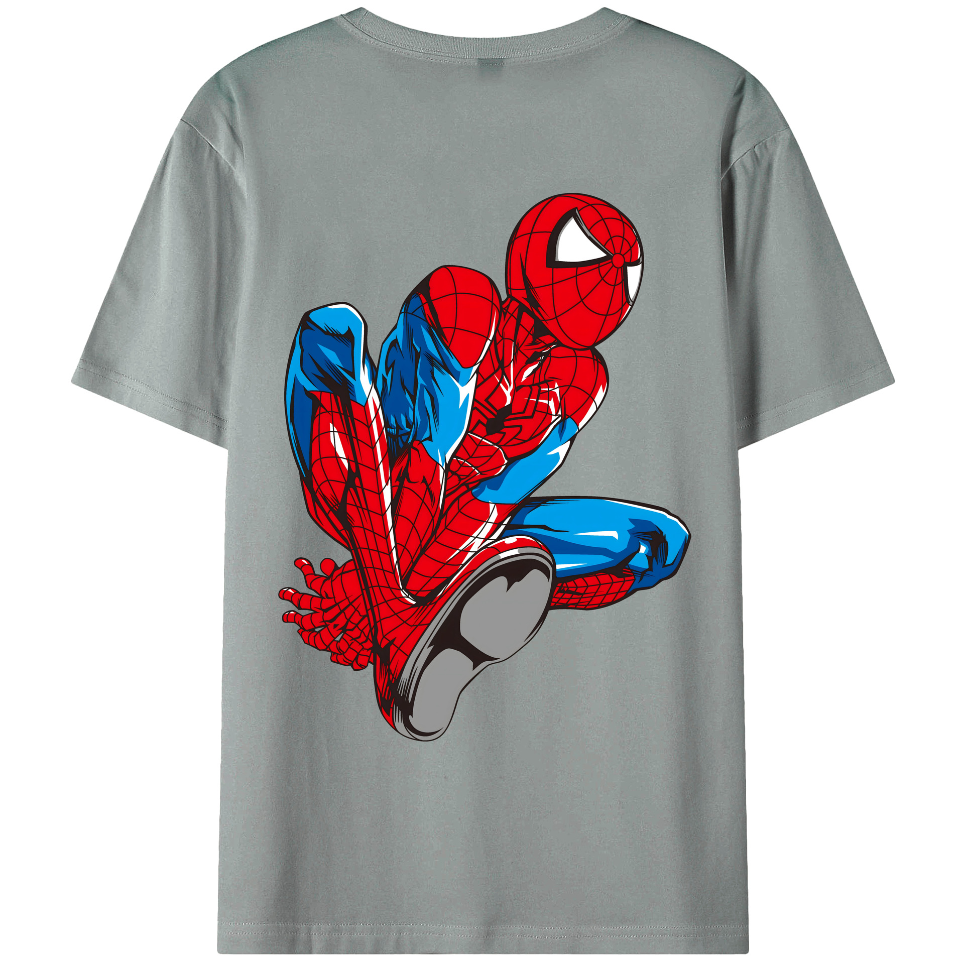 （画像用） アベンジャーズ The Avengers 綿100％ メンズ半袖Tシャツ（バックプリント） 通気性